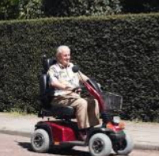 Travel as close as possible to the side of the road.